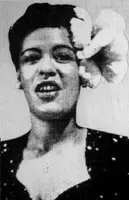Retrato de  Billie Holiday