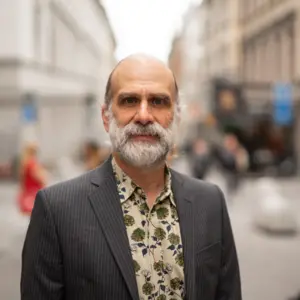 Retrato de  Bruce Schneier