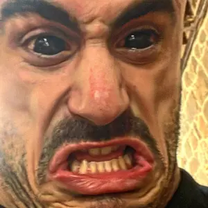 Retrato de  Míster Jägger