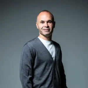 Retrato de Andrés Iniesta