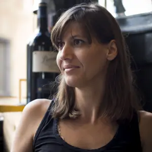 Retrato de Sandrine Morel