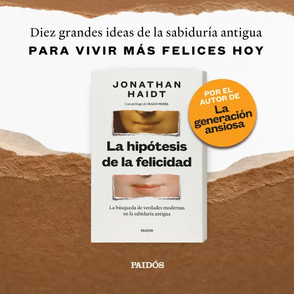 Banner La hipotesis de la felicidad