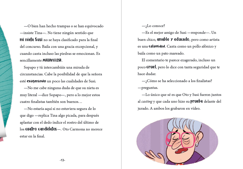 Portada El detective Sopapo y tú 6. El caso del concurso de talentos 3