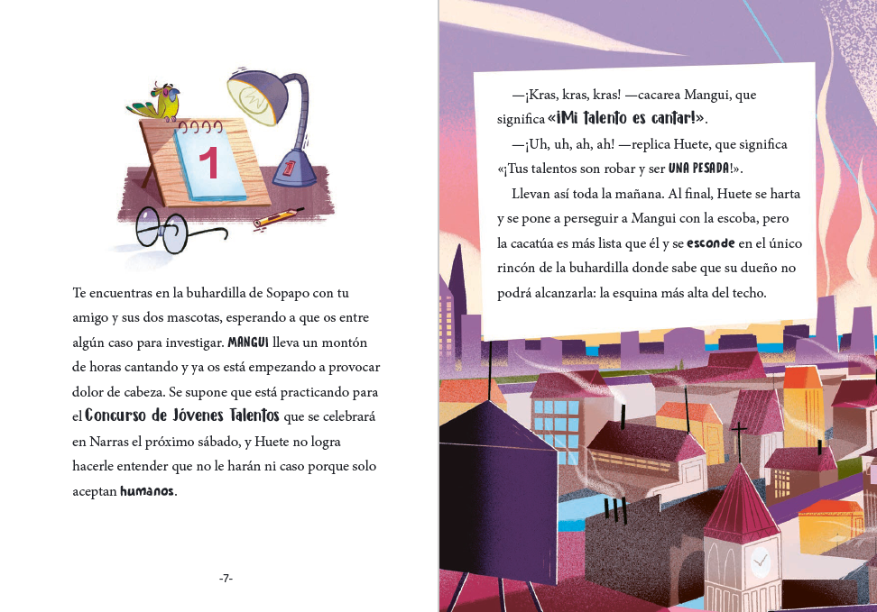 Portada El detective Sopapo y tú 6. El caso del concurso de talentos 0