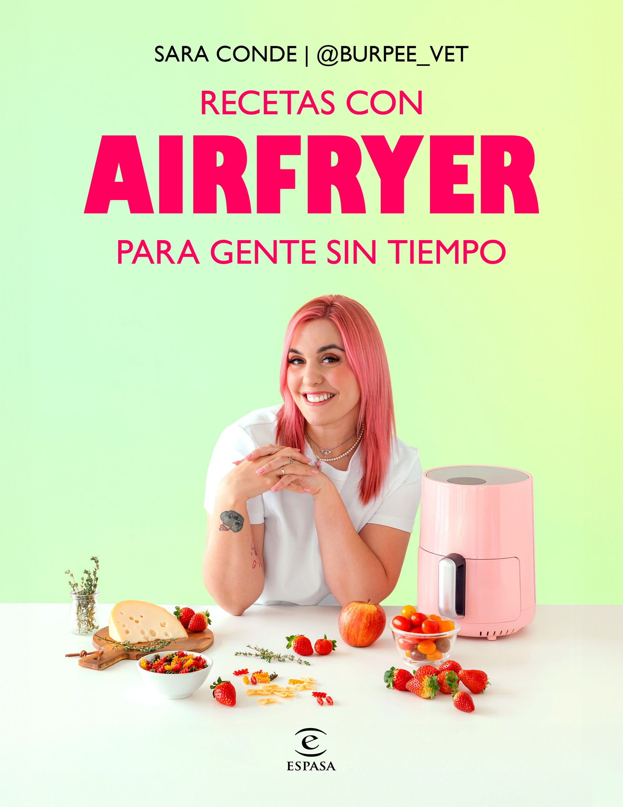 Portada Recetas con airfryer para gente sin tiempo
