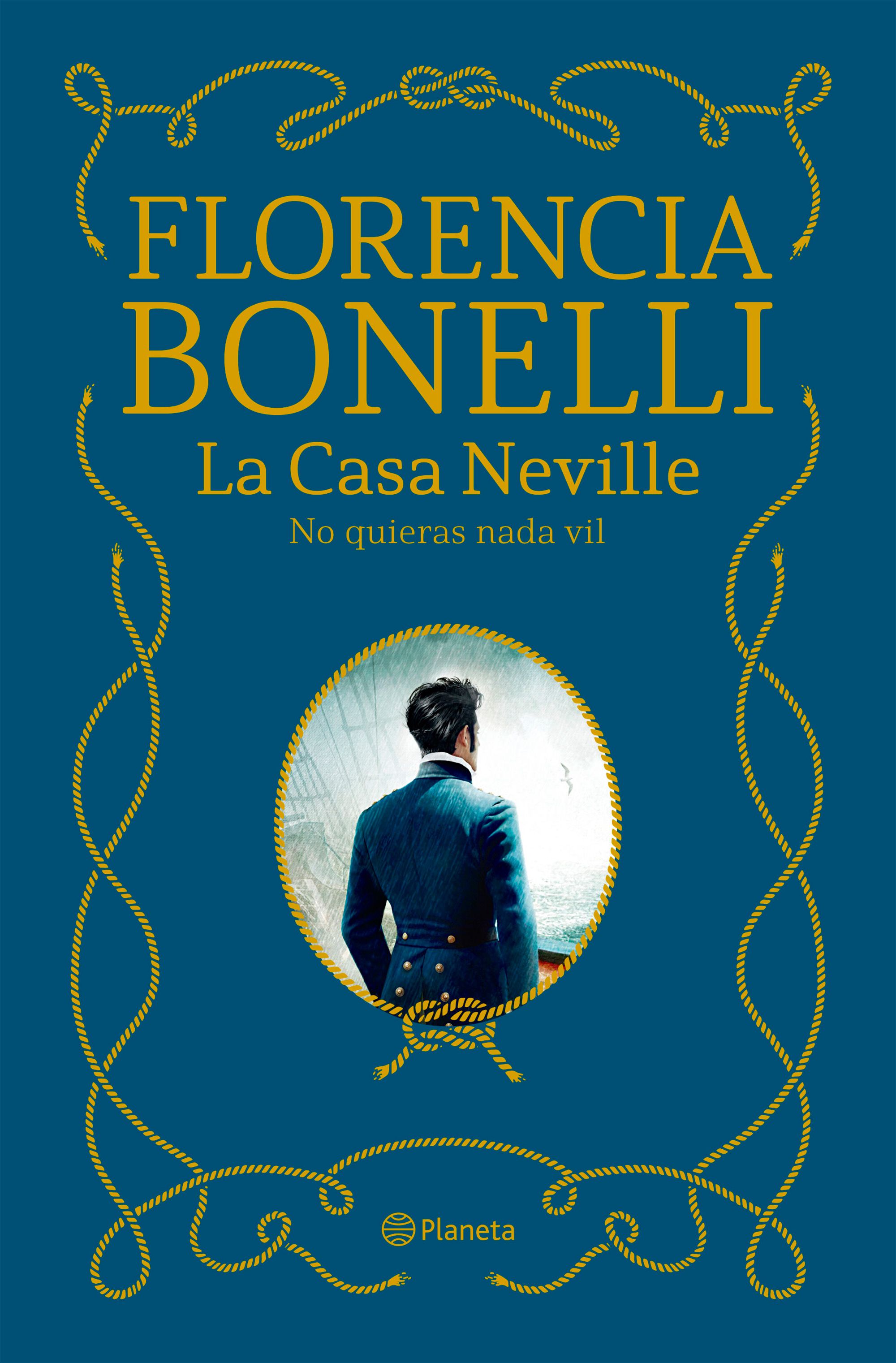 Portada La Casa Neville 2. Tapa dura con cantos tintados