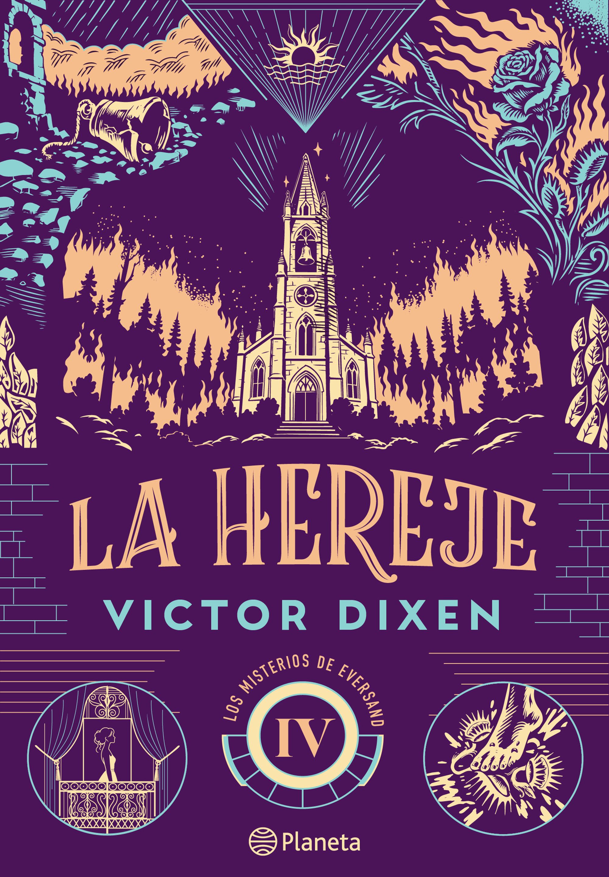 Portada Los misterios de Eversand 4. La hereje