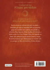 Miniatura contraportada Ciudad de las Almas perdidas. Cazadores de sombras 5