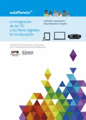 Portada La integración de las TIC y los libros digitales en la educación