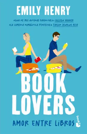 Portada Book Lovers. Tapa flexible