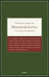 Portada Hist. de la etica T3 La etica contemporanea