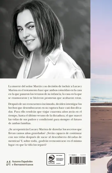 Contraportada Nuestro último verano en la isla