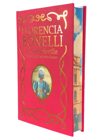 Portada La Casa Neville 1. Tapa dura con cantos tintados