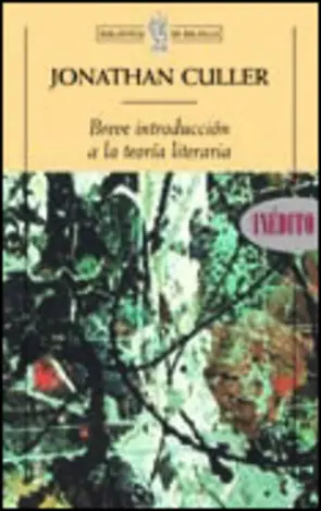 Portada Breve introducción a la teoría literaria
