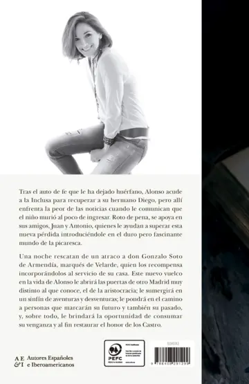 Contraportada Estirpe de sangre