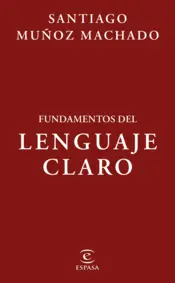 Portada Fundamentos del lenguaje claro