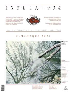 Portada Almanaque 2021 (Ínsula n° 904, abril de 2022)