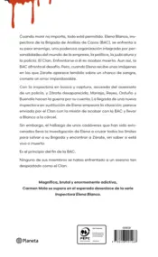 Miniatura contraportada El Clan (Inspectora Elena Blanco 5)