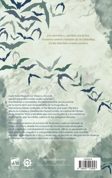 Contraportada Cado Ezechiar nº 02 El reino muerto