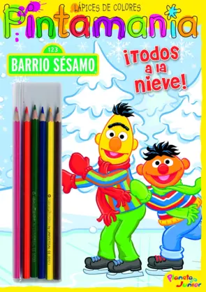 Portada Barrio Sesamo. Todos a la nieve!