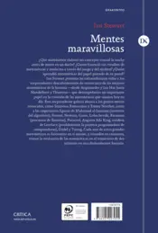 Miniatura contraportada Mentes maravillosas