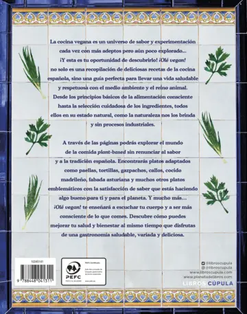 Contraportada ¡Olé vegan!