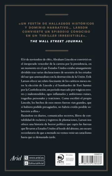 Contraportada El demonio de la inquietud