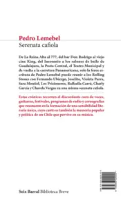 Miniatura contraportada Serenata cafiola