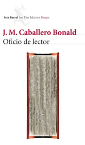 Portada Oficio de lector