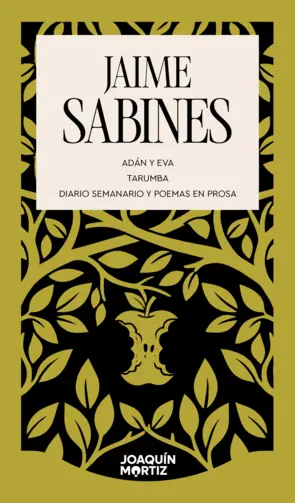 Portada Adán y Eva / Tarumba / Diario semanario y poemas en prosa