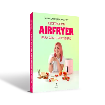Portada Recetas con airfryer para gente sin tiempo