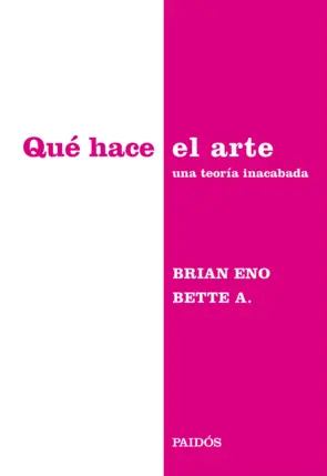 Portada Qué hace el arte