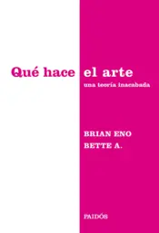 Portada Qué hace el arte
