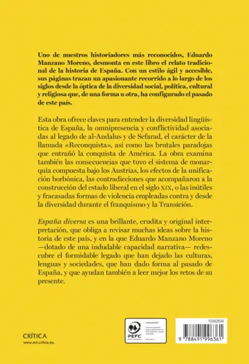 Contraportada España diversa