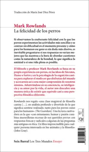 Miniatura contraportada La felicidad de los perros