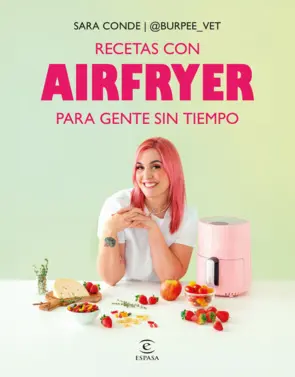 Portada Recetas con airfryer para gente sin tiempo