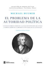 Portada El problema de la autoridad política