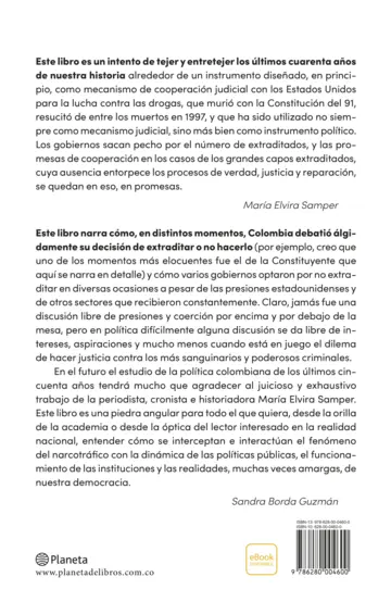 Contraportada Extradición