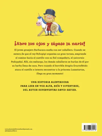 Contraportada El caballero Barbacaca