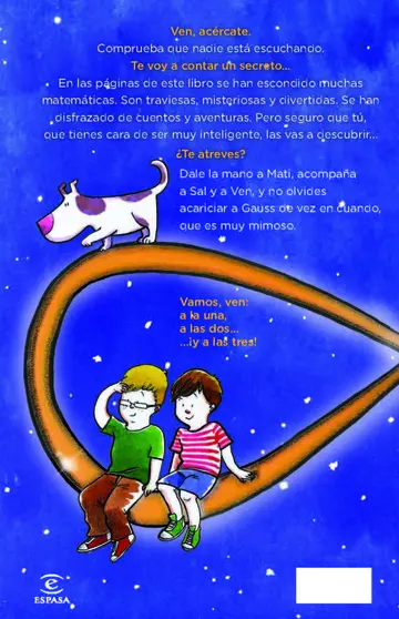 Contraportada Hasta el infinito y más allá