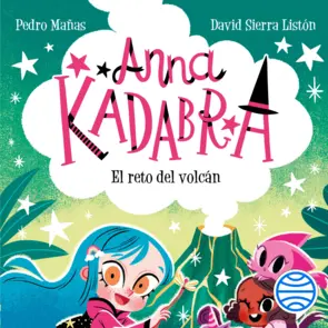 Portada Anna Kadabra 14. El reto del volcán