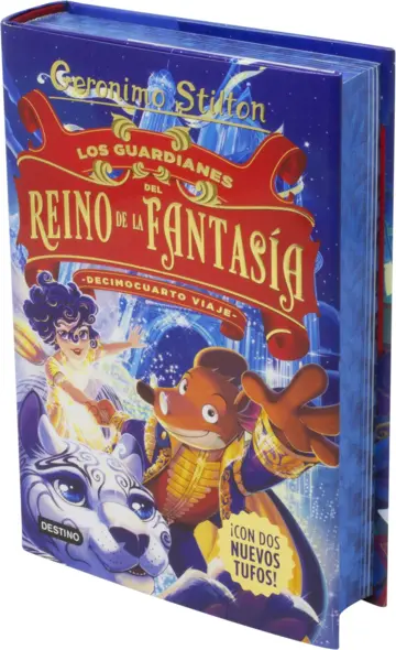 Portada Los guardianes del Reino de la Fantasía. Decimocuarto viaje