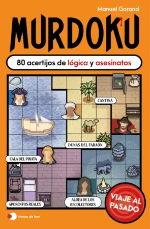 Portada Murdoku: 80 acertijos de lógica y asesinatos