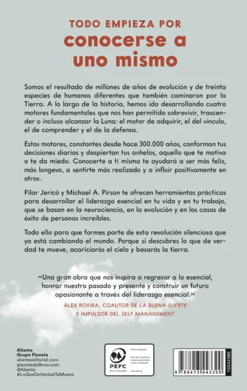 Contraportada Descubre lo que de verdad te mueve