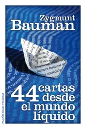 Portada 44 cartas desde el mundo liquido