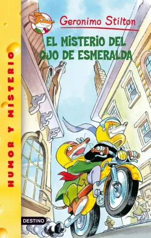 Portada Stilton 33.El misterio del ojo de Esmeralda