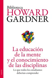 Portada La educación de la mente y el conocimiento de las disciplinas