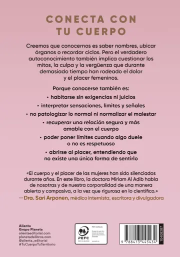 Contraportada Tu cuerpo, tu territorio