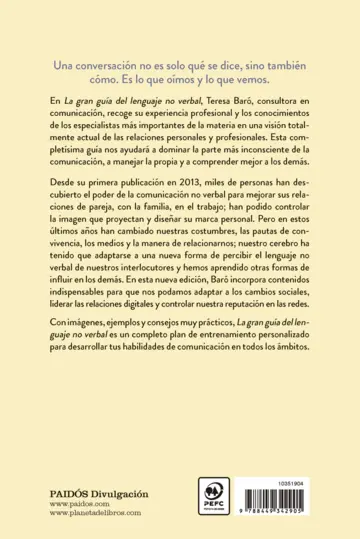 Contraportada La gran guía del lenguaje no verbal