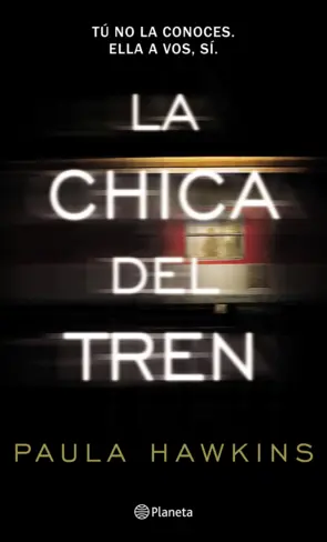 Portada La chica del tren
